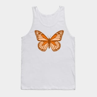 Butterfly (Orange) Tank Top